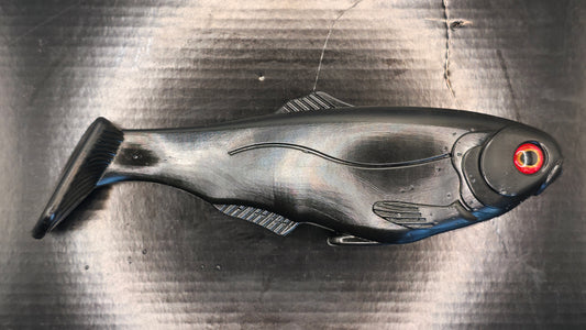 Black-out Weedless Shad