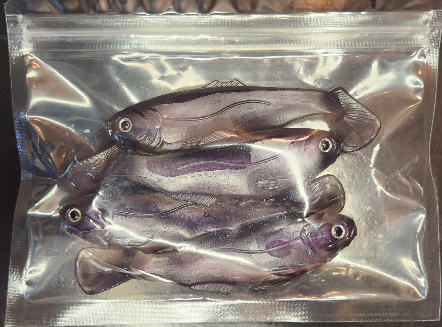 4" Weedless Shad (4 pack)